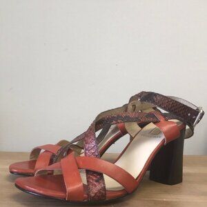 France Mode Leather Sandals